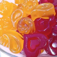 پاستیل،شکر و نمک رنگی