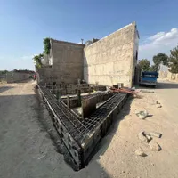 زمین ارماتوربندی شده چهارباغ ملک آباد