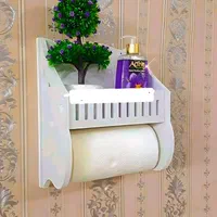 شلف دیواری جادستمالی رولی کاغذی ضدآب توالت حمامpvc|لوازم حمام|مشهد, مقدم|دیوار