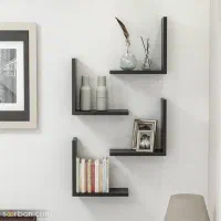 شلف دیواری|کتابخانه، شلف، قفسه‌های دیواری|شیراز, تل حسین‌آباد|دیوار