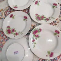 چینی گل سرخی قدیمی|ظروف سرو و پذیرایی|تهران, ستارخان|دیوار