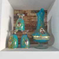 وسایل دکوری فیروزه ای