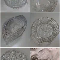 میوه خوری والترکریستال رنگی۴۰قلم ظرف مناسب باغ۲۲۰۰|ظروف سرو و پذیرایی|شهریار, شهریار|دیوار