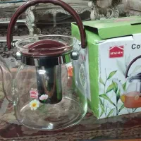 کتری تک پیرکس و یک کتری قوری پیرکس|قوری، کتری، قهوه‌ساز دستی|گلبهار, شهر جدید گلبهار|دیوار