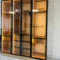نصاب کمددیواری نصاب کابینت mdf هایگلاس|خدمات پیشه و مهارت|کوهسار (البرز), |دیوار