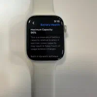 اپل واچ سری ۸ ۴۵ میلیمتر رنگ سیلور|لوازم جانبی موبایل و تبلت|تهران, الهیه|دیوار