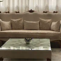 مبلمان کلاسیک استیل چوب راش