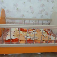 تخت خواب کودک به همراه تشک