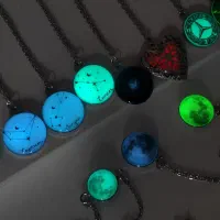 گردنبند ماه شبتاب دستبند شبرنگ