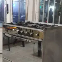 گاز فر دار و میز