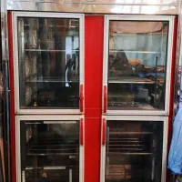 یخچال ایستاده ویترینی چهار درب