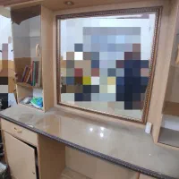 دکور و صندلی ارایشگاه/میز کامپیوتر|آرایشگاه و سالنهای زیبایی|اردکان, |دیوار