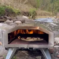 فر گازی تا ۵۰۰درجه بدنه استیل