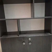 کتابخانه|کتابخانه، شلف، قفسه‌های دیواری|اندیشه, شهرک مریم|دیوار