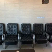 میز و صندلی مدیریت و ارباب رجوع کامل با یخچال|دفتر کار|اهواز, فرهنگ شهر|دیوار