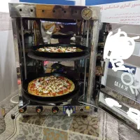 تنور گازی یخچالی ۱۶ سینی تایم دار