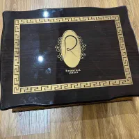 جعبه ی چوبی سرویس قاشق مخصوص منزل تازه عروس|ظروف سرو و پذیرایی|تاکستان, |دیوار