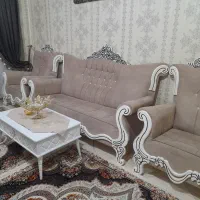 مبل هفت نفره راحتی با میز هفت ونیم میلیون