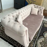 مبل ۸ نفره با میز وسط و گل میز|مبلمان خانگی و میز عسلی|صدرا-فارس, فاز ۲|دیوار