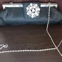 کیف زنانه مجلسی نگین دار|کیف، کفش، کمربند|تهران, یوسف‌آباد|دیوار