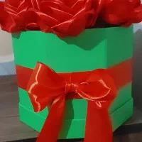 فروش باکس گل روبانی