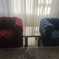 مبل ۷ نفره و میز نهارخوری ۶ نفره|مبلمان خانگی و میز عسلی|پرند, فاز ۱|دیوار