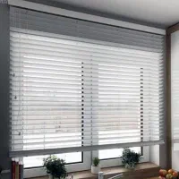 پرده کرکره ای طوسی