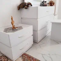 سرویس تخت خواب دونفره کامل  تمام mdf|تخت و سرویس خواب|کرمانشاه, |دیوار