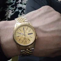 ساعت سیکو پنج نبضی اصل ژاپن تمام فابریک چهل ساله