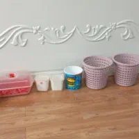 ۹ عدد لوازم پلاستیکی همه باهم