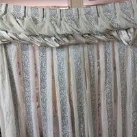 پرده عرض 1/55. ارتفاع1/50|پرده، رانر، رومیزی|تهران, دریان‌نو|دیوار