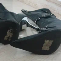 بوت بلند چرمی|کیف، کفش، کمربند|کوچصفهان, |دیوار