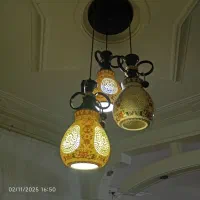 لوستر|لوستر و چراغ آویز|زنجان, |دیوار