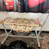 گهواره ننو فلزی|تخت و صندلی بچه|نسیم‌شهر, |دیوار