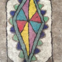 پادری نمدی|گلیم، جاجیم، گبه|قم, پردیسان|دیوار