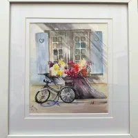 تابلو آبرنگ|تابلو، نقاشی، عکس|تهران, ترمینال غرب|دیوار