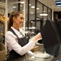 صندوقدار ، منشی خانم / کانترکار خانم +بیمه+مزایا