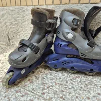 اسکیت Eiffel اصلی سایز تا ۳۷ همراه لوازم ایمنی