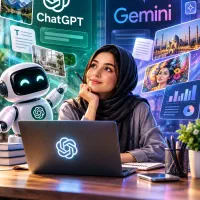 آموزش هوش مصنوعی ChatGPT و Gemini