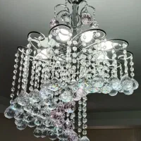 لوستر کریستالی اصل ۸ شعله