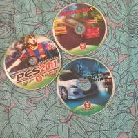 دسته بازی کامپیوتر همراه با 3 دیسک بازی ps2|کنسول، بازی ویدئویی و آنلاین|اراک, |دیوار