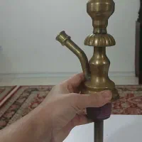 قلیان برنجی|صنایع دستی و سایر لوازم تزئینی|قرچک, میرزائی جنوبی|دیوار