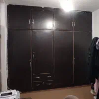 کمد دیواری با چوب روسی|جاکفشی، کمد، دراور|شوشتر, |دیوار