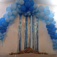 بادکنک آماده آبی رنگ