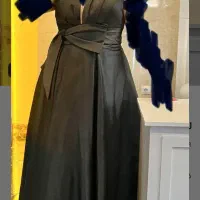 لباس مجلسی مشکی و سورمه ای