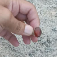 عقیق یمن رکاب نقره|جواهرات|انبارآلوم, |دیوار