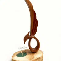 مجسمه چوبی دستساز|صنایع دستی و سایر لوازم تزئینی|تهران, جهاد|دیوار