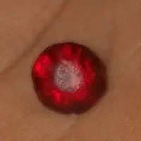 انگشتر برنجی باسنگ یاقوت