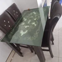 فروش ست مبل 9 نفره و میز نهار خوری 4 نفره 7 میلیون|مبلمان خانگی و میز عسلی|فسا, |دیوار