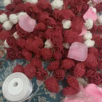 گل رز گل کریستال و لپه ای|گل مصنوعی|مشهد, موسوی قوچانی|دیوار